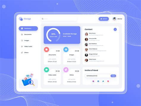Storage Manager HTML Template 的图像结果