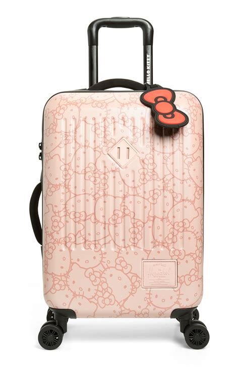Herschel Supply Co. x Hello Kitty Trade Small 23-Inch Rolling Suitcase ...
