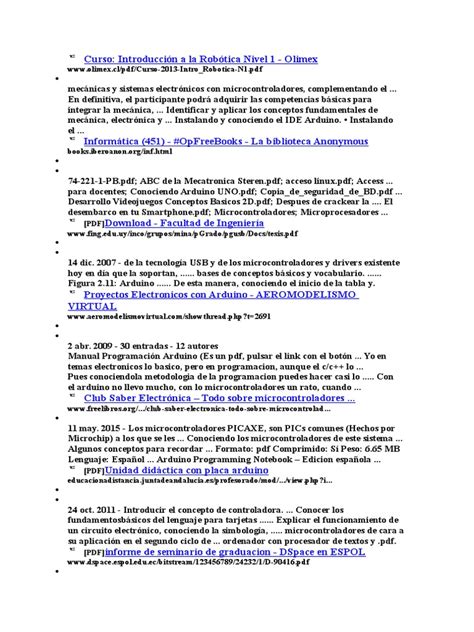 Image result for Curso Arduino PDF
