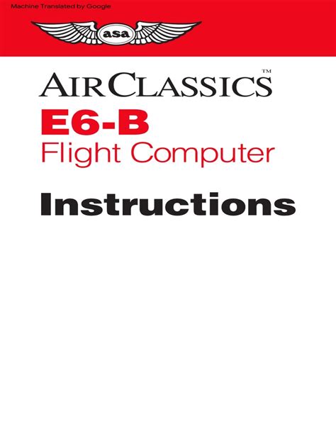 Image result for How to Use E6B Flight Computer