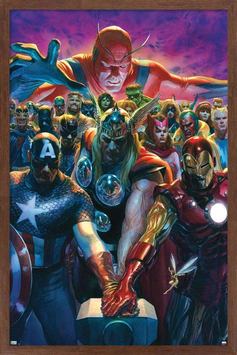 Marvel Comics - Avengers - Avengers #10 Wall Poster, 22.375" x 34 ...