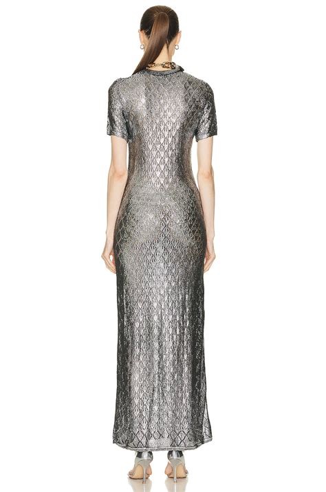 RABANNE Maxi Dress in Black | FWRD