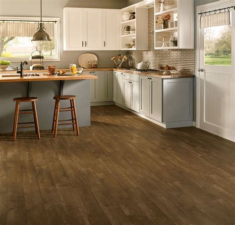 Water resistant luxury vinyl plank flooring is great for the kitchen ...