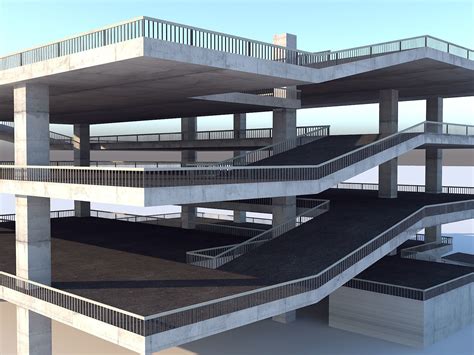 Concrete Parking Building Design