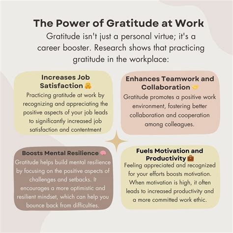 The Power of Gratitude at Work This sentence emphasizes that gratitude ...