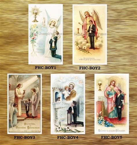 Custom First Communion Holy Cards - Saint Joseph's Press
