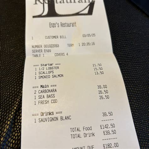 ENZO'S RESTAURANT, Douglas - Restaurant Reviews, Phone Number & Photos ...