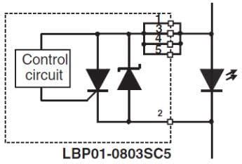 LBP01 LED Bypass Protection Devices - STMicro | Mouser