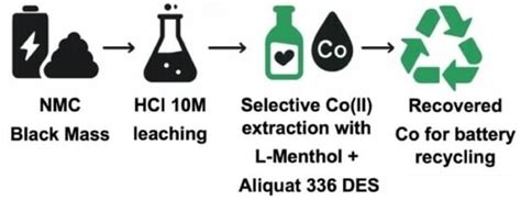 Co(II) Recovery from Hydrochloric Acid Solution Using Menthol-Based ...