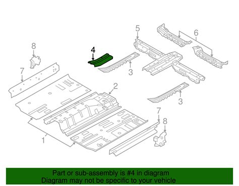 Hyundai - 65216-3X000 - Gusset - 2011-2017 Hyundai | OEM Hyundai Parts ...