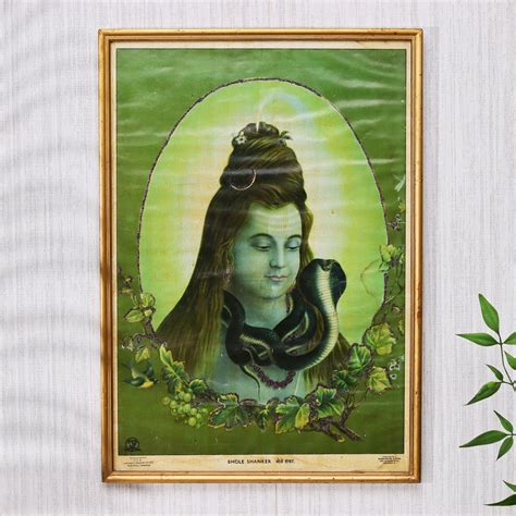 Buy the best-selling Lord Shiva Paper Print online | IndianShelf