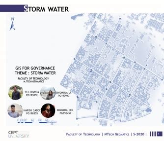 GIS FOR GOVERNANCE: STORM WATER CONSERVATION USING GIS | CEPT - Portfolio