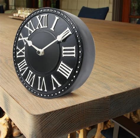 Nextime London Roman Retro Black Table Clock- Buy Nextime London Roman ...