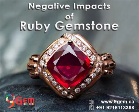 Are You Facing The Negative Effects Of Wearing A Ruby Gemstone?