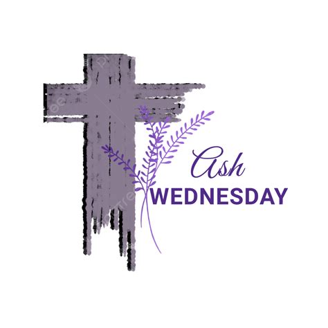 Ash Wednesday Recolorable Vector Clipart, Ash Wednesday, Cross, Ash ...