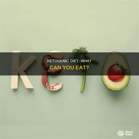 Ketogenic Diet: What Can You Eat? | ShunKeto