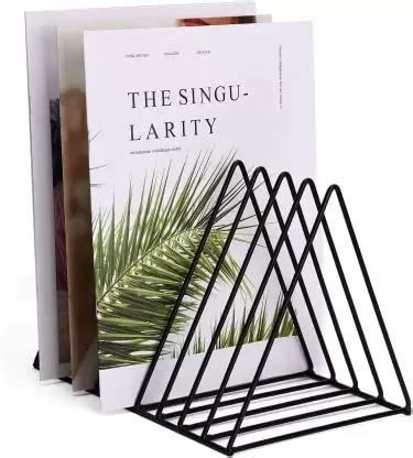 Triangle Magazine New Paper File Organizer Rack For Home office Decor ...