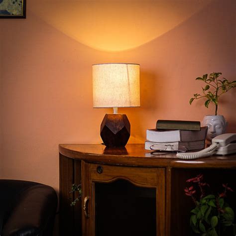 PineCraft International Sefinn Table Lamp with Shade Night Lamp For ...