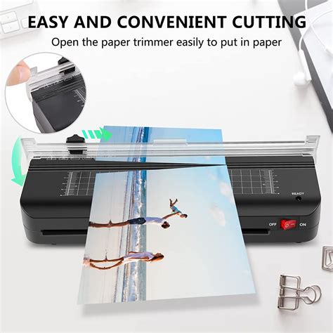 Buy JMH 4 in 1 A4 Thermal Laminator Machine 9 with Laminating Sheets ...