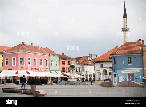Huseina Čauša džamija (a.k.a. Džindijska), 17th-century traditional wooden mosque in Tuzla, Bosnia and Herzegovina
