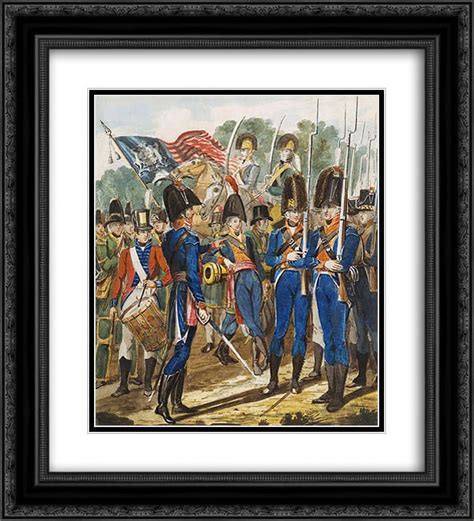John Lewis Krimmel 2x Matted 20x24 Black Ornate Framed Art Print ...