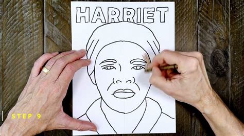 How to Draw Harriet Tubman - YouTube