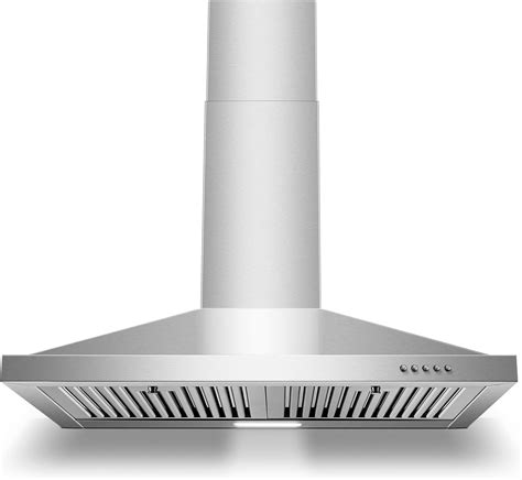 Joeaonz 30-Inch Wall Mount Range Hood, Stainless Steel, 450CFM ...