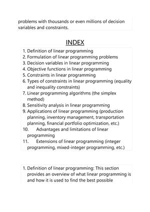Image result for Concept of Linear Programming