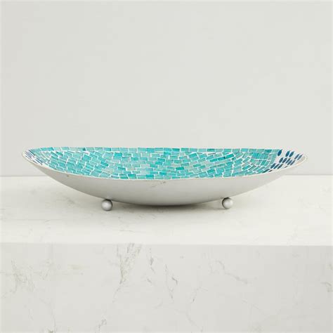 Buy Splendid Textured Oval Fish Mosaic Platter from Home Centre at just ...
