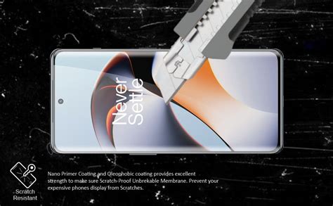 SupCares TPU Unbreakable Membrane Screen Protector for Oneplus 11R (6. ...