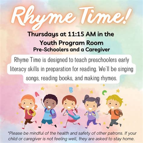 Rhyme Time Storytime, Southfield Public Library, 16 May 2024 | AllEvents