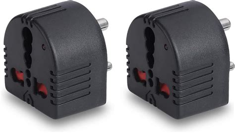 Nuianil 16 amp Socket Adaptor for 5amp to 15amp Converter Plug Use ...