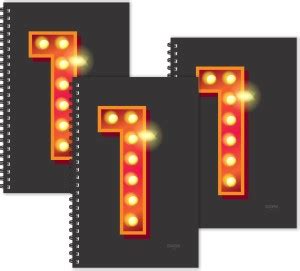 ESCAPER Number 1 - Numeric Diaries (Ruled - A5 Size - SUPER SAVER Pack ...