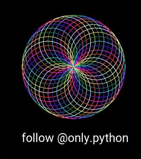 Image result for How to Make a Spirograph in Python