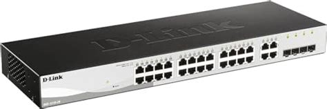 D-Link Systems 28-Port Gigabit Web Smart Switch including 4 Gigabit SFP ...