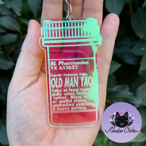 OLD MAN YAOI keychain 👨‍🦳👨‍🦳 (MTO) – Monster Cliche