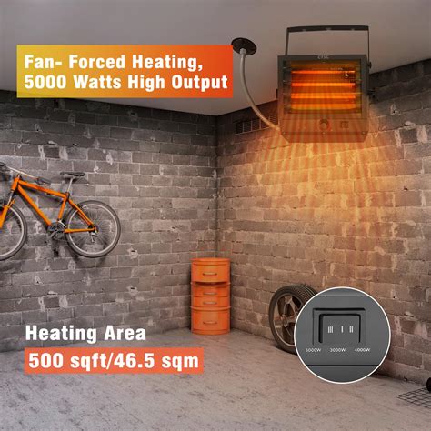 Snapklik.com : CTSC 5000W Garage Heater 240v - Garage Heater - Electric ...