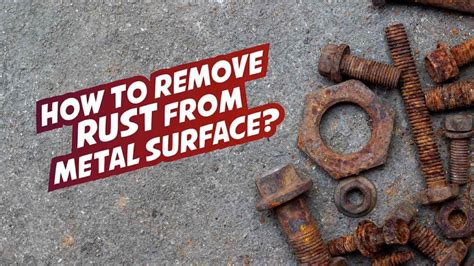Image result for How to Remove Rust From a Metal Object