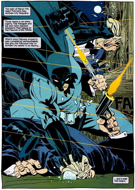 BATMAN: DARK VICTORY Art by Tim Sale (pencils/inks) Gregory Wright ...