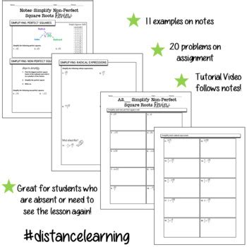 Image result for Simplifying Non-Perfect Roots