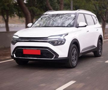 Book Kia Carens IMT Self Drive Car in Chandigarh