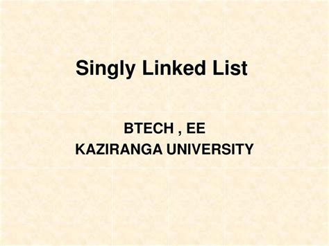 Image result for Singly Linked List