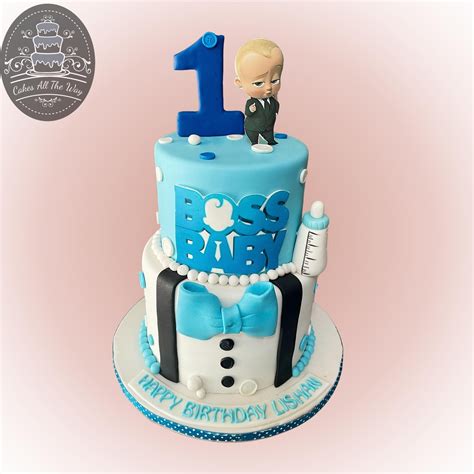 2-Tier Boss Baby Theme Cake – Cakes All The Way