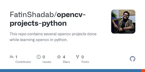 Image result for Python OpenCV Projects