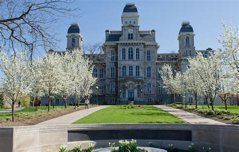 The Hall of Languages is the most iconic building on the Syracuse ...