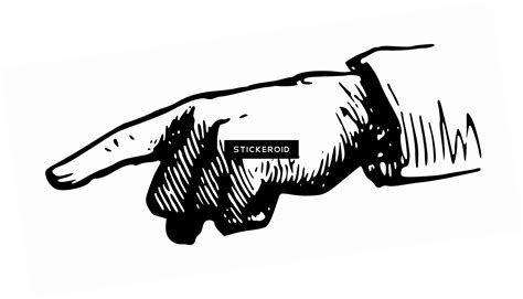 Pointing Finger Left - Index Finger (2532x1451), Png Download