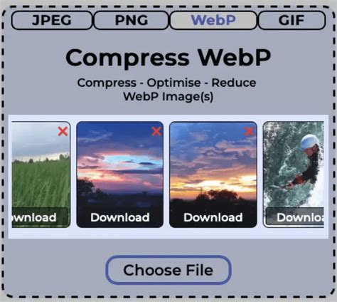 WebP 的图像结果