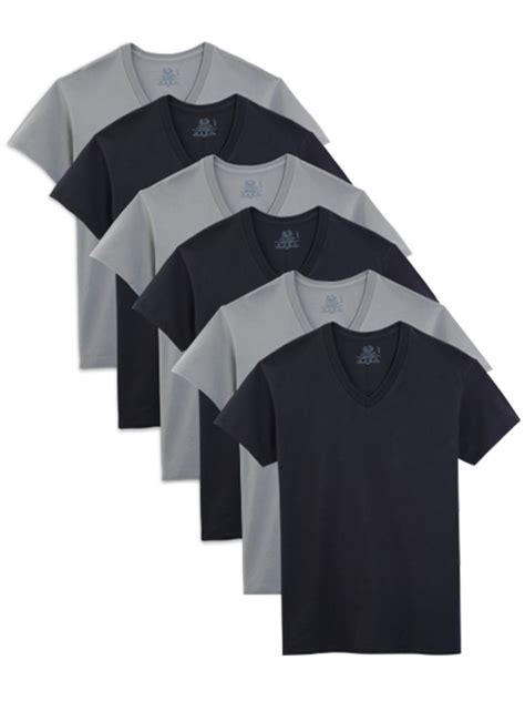 Fruit of the Loom Men's V-Neck Undershirts, 6-Pack - Walmart.com
