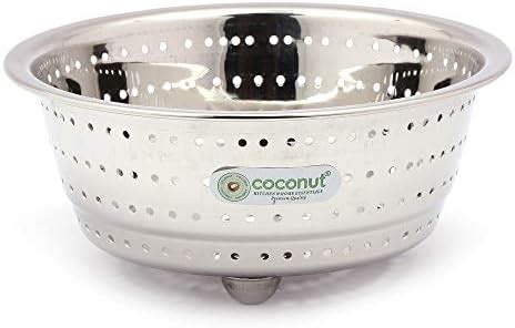 Fackelmann Colander 24 CM, Multipurpose Stainless Steel Colander ...