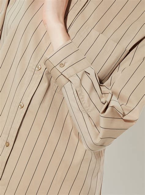 Buy URB_N Striped Oversized Shirt Online at just Rs. 899.0 ...